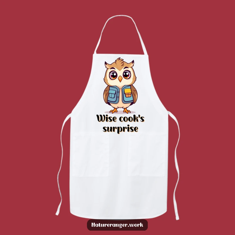 Funny Owl Ranger Apron: Kitchen Explorer Gear, a Humorous Gift for Cooks