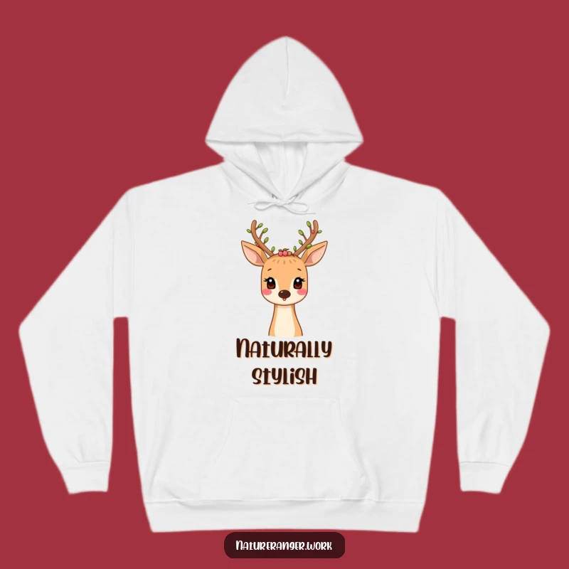 Funny Deer Nature Hoodie: Cozy Comfort and Enchanting Woodland Vibes