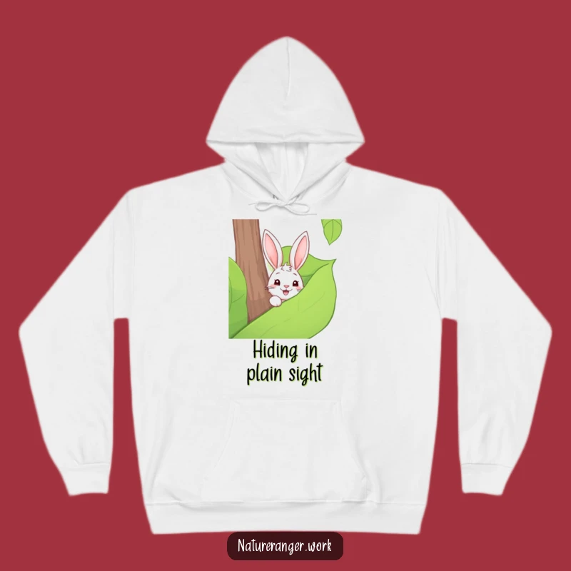 Funny Rabbit Leaf Hoodie: Cozy Comfort and Whimsical Woodland Vibes