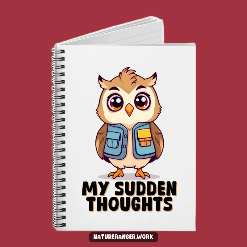 Funny Owl Ranger Notebook: Record Surprises, a Humorous Gift for Writers
